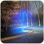 街心公園建設(shè)方興未艾，街心公園（口袋公園）面積不大，用什么樣的景觀燈才能實現(xiàn)畫龍點睛的效果呢